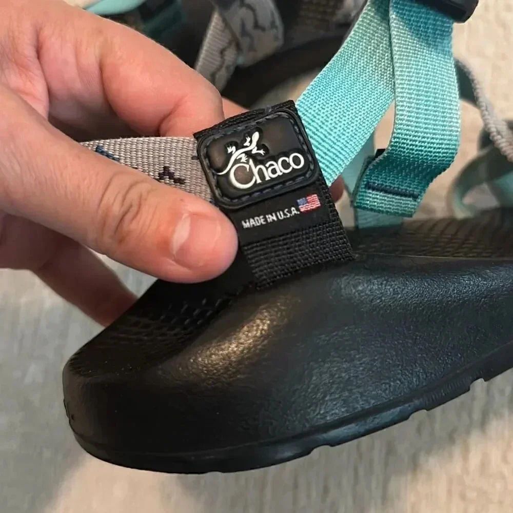 Chaco United By Blue Collab Z2 Classic Strappy Sandals Vibram Soles Women’s Sz 7 - Picture 10 of 10